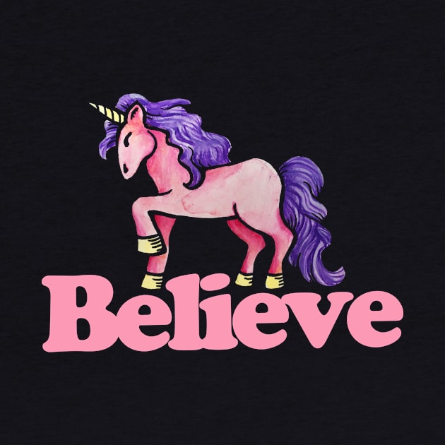 Believe in Unicorns by bubbsnugg